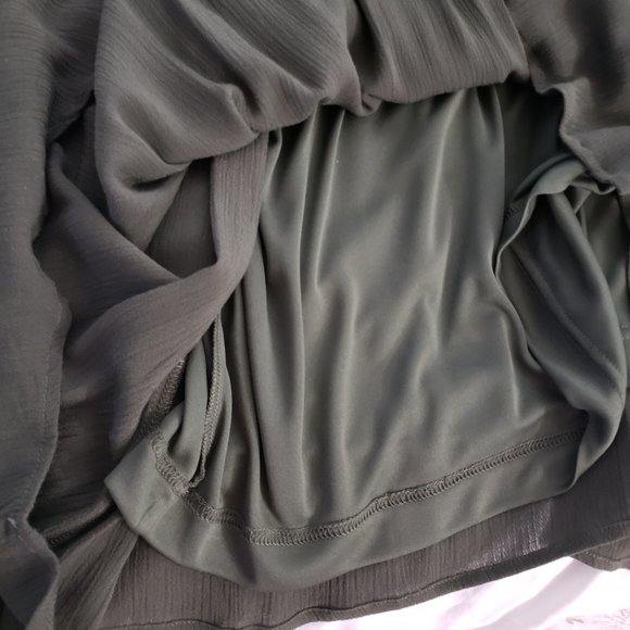 Additionelle 2X sleeveless khaki summer dress - Picture 9 of 11